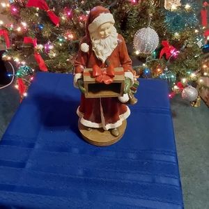 Vintage TII Collection Resin Classic Advent Santa Figurine